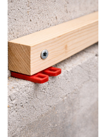 1 x KEIL Gabel 55x40 Dicke 3 Rot