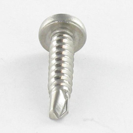 1 x Selbstbohrende Schrauben Zylindrischer Halbrundkopf T15 3,9 x 13 Edelstahl A2