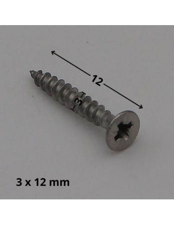 1 x Spanplattenschrauben Edelstahl A2...