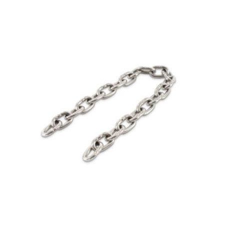 1 x M Kurzgliedrige Kette Durchmesser 6 Edelstahl A4 (Meterware)