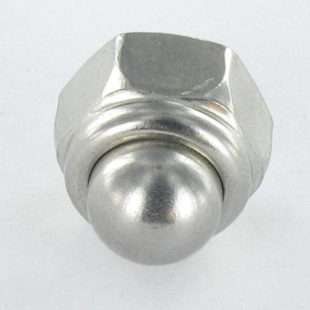 1 x Hutmutter Sicherung M6 Edelstahl A2