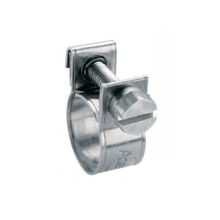 1 x MINICLAMP Durchmesser 7 für 9 Edelstahl W4