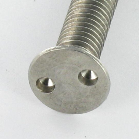 1 x Metallschrauben Sichere Senkkopfschraube SNAKE EYES M6x16 Edelstahl A2