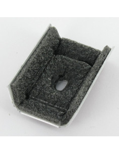 Kalotten ALUMINIUM/DICHTUNG P50X33X12 RAL3009 oxidrot 2