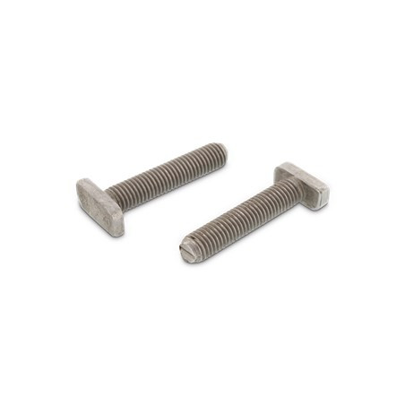 1 x Metallschrauben Hammerkopf 10 x 4,5 x 22,73 M8X50 Edelstahl A2 für 28/15 Profile