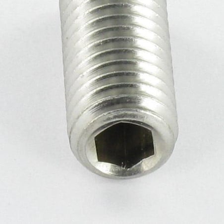 1 x Metallschrauben Edelstahl A2 Madenschraube Schraubenschlüssel 4 M8X70 Flache Spitze
