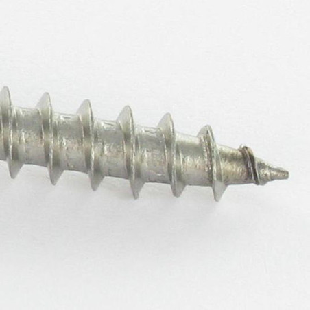 1 x Schraube für Kunststoff Edelstahl A2 Zylindrischer Flachkopf Phillips 5x46