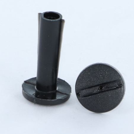 1 x Klemmschraube M4X30 Durchmesser Tube 5 schwarzes Nylon 2 stück Männlich weiblich