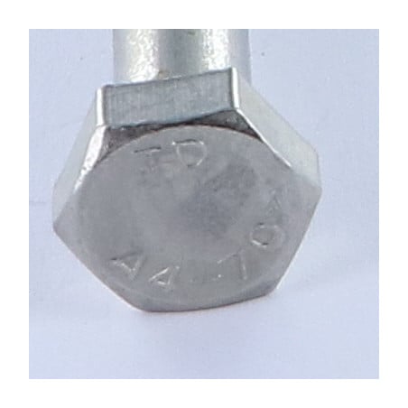 1 x Schrauben mit teilgewinde Sechskantkopf M16X220 Edelstahl A4