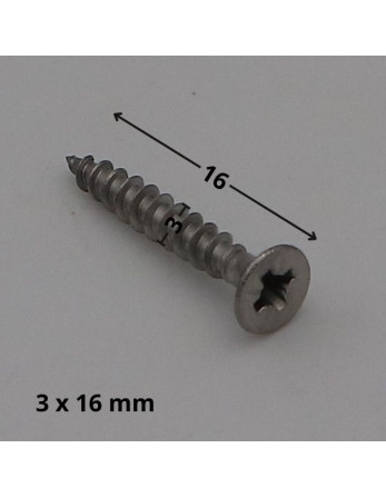 1 x Spanplattenschrauben Edelstahl A2...