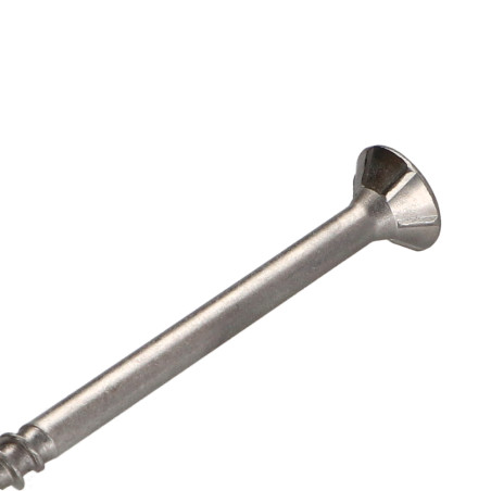 1 x Spanplattenschrauben TEKOR Edelstahl A2 Senkkopfschraube Gezahnt T25 6x110 Mit Gewinde 70 cut Bohrspitze mit Typ 17
