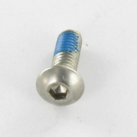 1 x Metallschrauben Edelstahl A2 Flachrundschraube mit Innensechskant M8x20 Gesamtgewinde Schraubenschlüssel 5 +