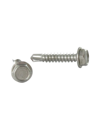 1 x Selbstbohrende Schrauben Sechskantkopf 4,8...