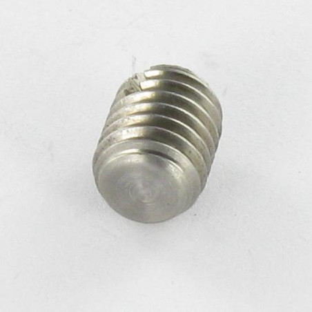 1 x Metallschrauben Stellschraube Gespalten Schraubenspitze Flach M8X40 Edelstahl A2