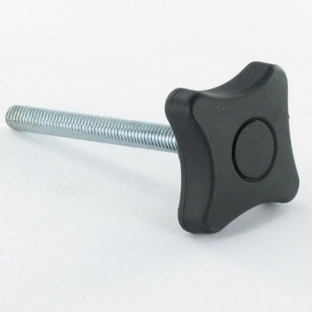 1 x Spitze Klemmen 4 NIEDERLASSUNGEN M5X35 schwarzes Nylon