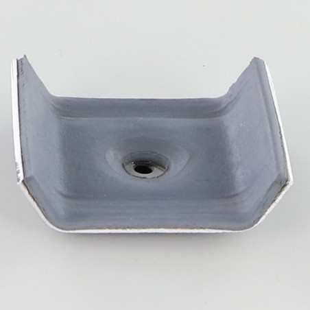 1 x Kalotten mit wasserfesten EPDM-Dichtung 40x25 Aluminium RAL7024 graphitgrau