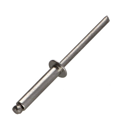 1 x Niet Blind Alle Edelstahl A4 Flachkopf 4x10