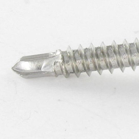 1 x Selbstbohrende Schrauben Sechskantkopf 4,2 x 19 Edelstahl A2