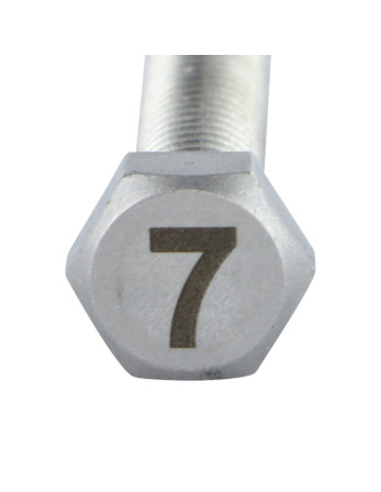 1 x Metallschrauben Sechskantkopf 8x35...