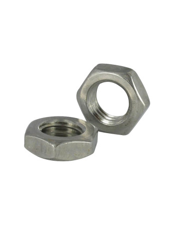 1 x Sechskant-Flachmutter/Kontermutter M18...