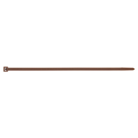 1 x Schlauchschelle Nylon Braun 4,8 x 290