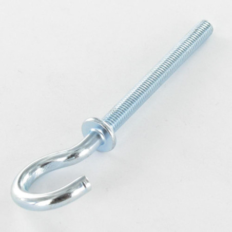 1 x Haken Metalle mit flansch M5X50 Verzinkt