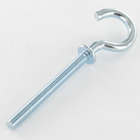 1 x Haken Metalle mit flansch M5X50 Verzinkt
