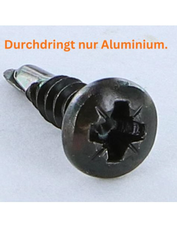 1 x Selbstbohrende Schrauben Edelstahl A2...