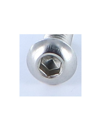 1 x Metallschrauben Flachrundschraube mit...