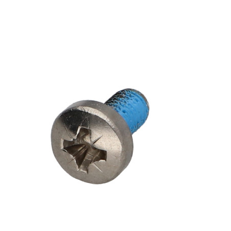 1 x Metallschrauben Edelstahl A2 breitem gewölbtem kopf Pozi PZ4 M6x12 Schraubensicherung