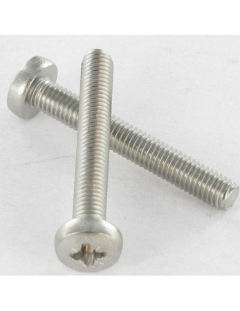 1 x Metallschrauben breitem gewölbtem kopf Pozi...