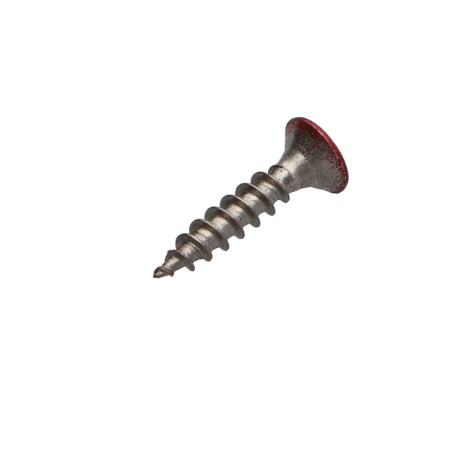 1 x Spanplattenschrauben Edelstahl A2 Senkkopfschraube Pozi 4x20 RAL3000