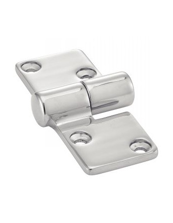 1 x Scharnier aushängbar Links Edelstahl A4 92x36
