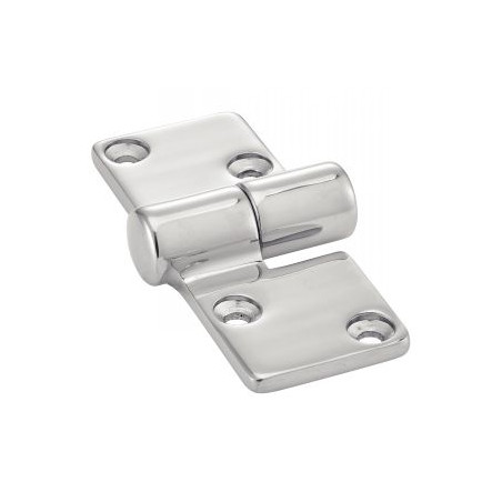 1 x Scharnier aushängbar Links Edelstahl A4 92x36