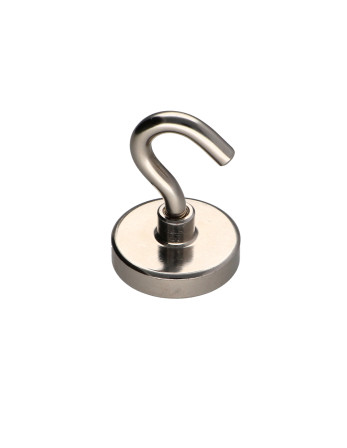 1 x Haken magnetisch Durchmesser 32 Verzinkt