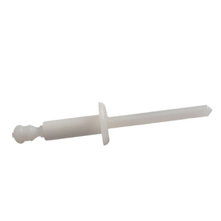 1 x Niet Blind Kopf Flach Nylon Polyamid 6.6 4X8