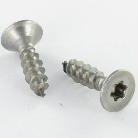 1 x Spanplattenschrauben Edelstahl A2 Senkkopfschraube 3,5 x 40 Gesamtgewinde T10