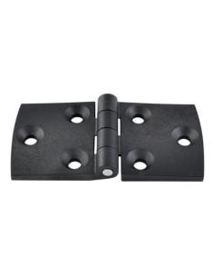 Scharnier symmetrisch 120x40 schwarzes Nylon