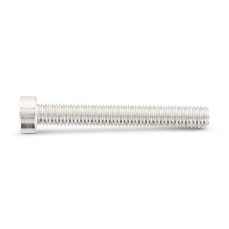 1 x Metallschrauben Zylindrischer Flachkopf Niedrig TORX T45 M8X50 Mit Gewinde 38 Edelstahl A2