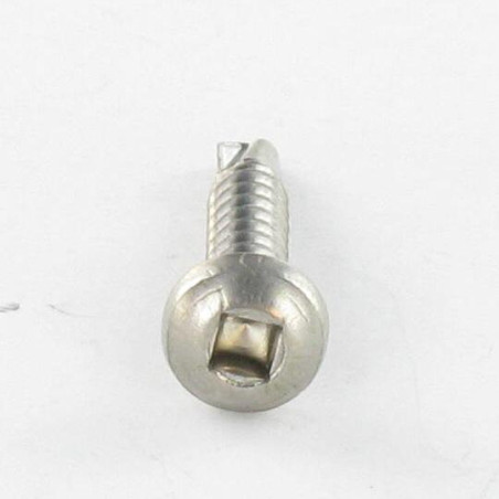 1 x Selbstbohrende Schrauben Zylindrischer Flachkopf Carr 4,8 x 50 Viereckig 2 Edelstahl A2