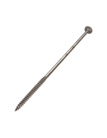 1 x Spanplattenschrauben Edelstahl A2 8x240 Mit...