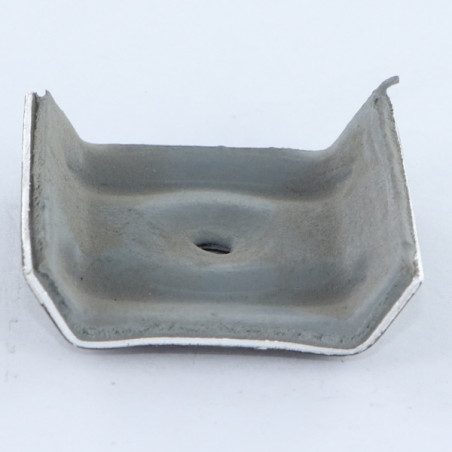 1 x Kalotten mit wasserfesten EPDM-Dichtung 40x25 Aluminium RAL9005 tiefschwarz