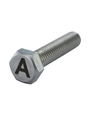 1 x Metallschrauben Sechskantkopf 8x35...