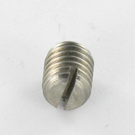 1 x Metallschrauben Stellschraube Gespalten Schraubenspitze Flach M6x20 Edelstahl A2