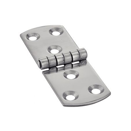 1 x Scharnier Type E 6 Loch Edelstahl A2 85x30