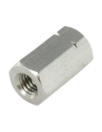 1 x Kupplungsmutter Sechskant Edelstahl A2 M12...
