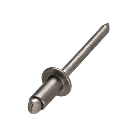 1 x Blindniet Voll Edelstahl TRS 4,8 x 6 Klemmdicke 0,5 für 1,5
