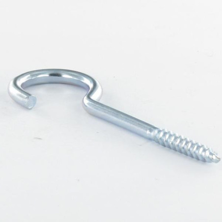 1 x Haken SCHRANK 5,25 x 50 Mit Gewinde 30 Gesamtlänge 85 Verzinkt