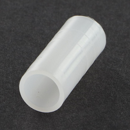 1 x Kupplungsmutter Zylindrisch natürlich nylon 8x20 Gebohrt 6