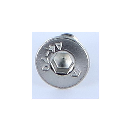 1 x Metallschrauben Innensechskant mit flachem Kopf Schraubenschlüssel 4 M6x10 Gesamtgewinde Edelstahl A4
